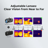 TOPDON - TS001 - Thermal Imaging Camera for Android & Windows (USB-C) - 9mm Adjustable Lens