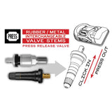 AUTEL  1- MX Sensor TPMS Sensor with Rubber Press-In Valve