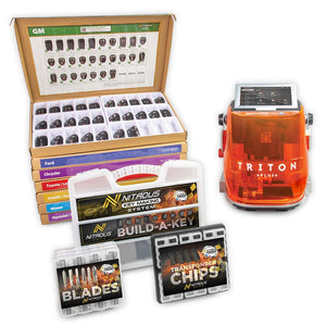 Xtool Usa - Complete Key Making System Programmer Triton Cutting Machine Blades Heads Transponders
