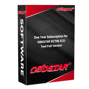 OBDSTAR DC706 (Full Version, ECM, TCM, Body) - Annual Subscription / Update