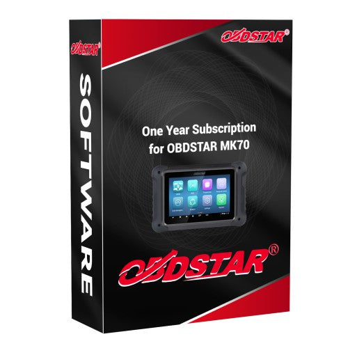 OBDSTAR MK70 Motorcycle Key Programmer - Annual Update / Subscription