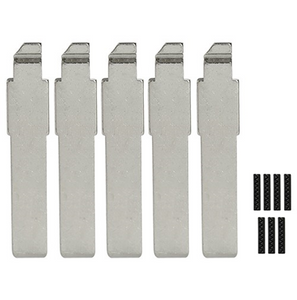 Chrysler/Fiat SIP22 - Flip Key Blade w/Roll Pins for OEM Remotes (5 Pack)