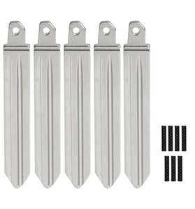 Hyundai/Kia HYN14R - Flip Key Blade w/Roll Pins for OEM Remotes (5 Pack)