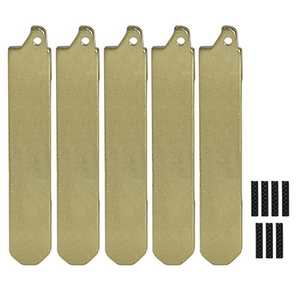 Honda HON66 - Flip Key Blade w/Roll Pins for OEM Remotes (5 Pack)