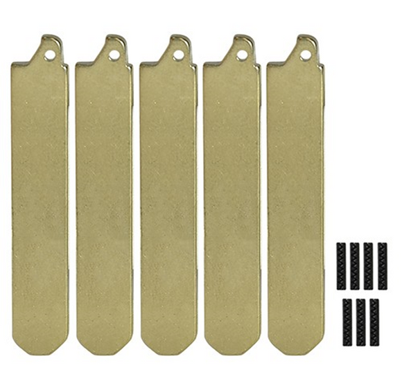 Honda HON66 - Flip Key Blade w/Roll Pins for OEM Remotes (5 Pack)