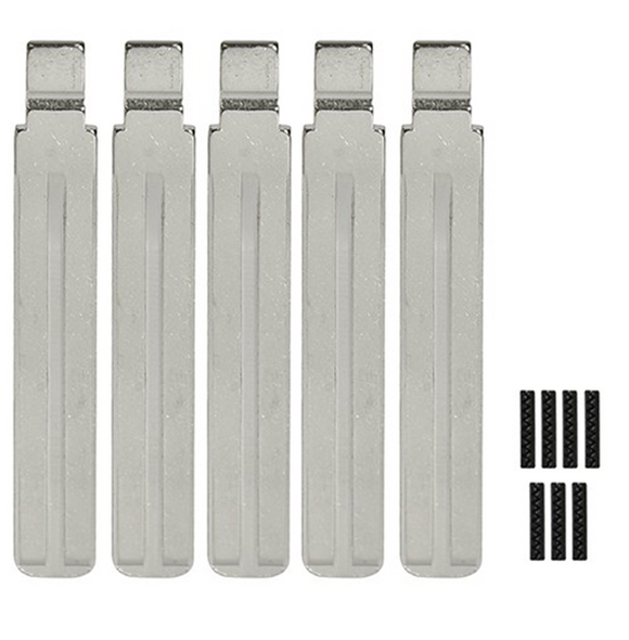 Toyota TOY49T - Flip Key Blade w/Roll Pins for OEM Remotes (5 Pack)