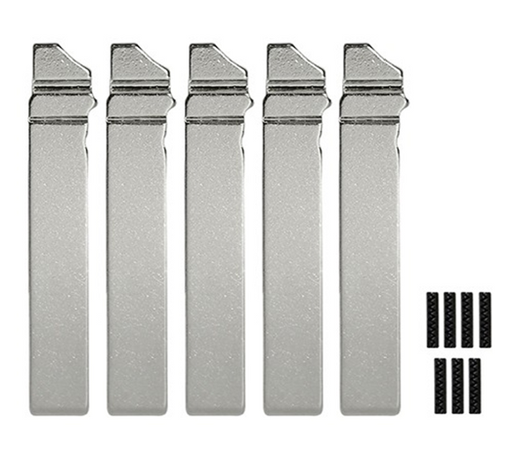 VW HU162R - Flip Key Blade w/Roll Pins (5 Pack)