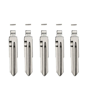 Honda HD103 - Flip Key Blade w/Roll Pins (5 Pack)