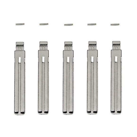 Lexus LXP90/TOY40 - Flip Key Blade w/Roll Pins for Xhorse Remotes (5 Pack)