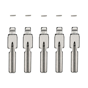 BMW HU58 - Flip Key Blade w/Roll Pins for Xhorse Remotes (GTL) (5 Pack)
