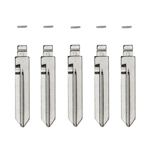Ford H75 - Flip Key Blade w/Roll Pins for Xhorse Remotes (5 Pack)