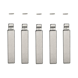 Mini Cooper HU83 - Flip Key Blade w/Roll Pins for Xhorse Remotes (5 Pack)