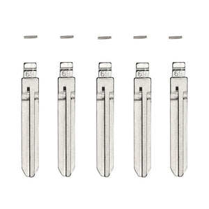GM B110 - Flip Key Blade w/Roll Pins for Xhorse Remotes (5 Pack)