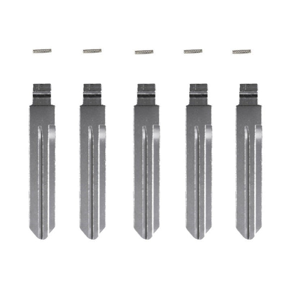 Subaru NSN19 - Flip Key Blade w/Roll Pins for Xhorse Remotes (5 Pack)