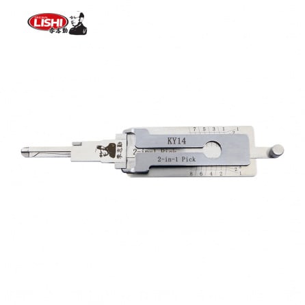 Kia 8-Cut KY14 Door/Trunk 2-in-1 Pick/Decoder