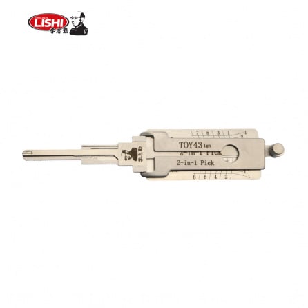 Toyota 8-Cut TR47/TOY43 Ignition 2-in-1 Pick/Decoder