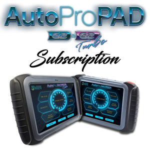 XTOOL USA - XT-G2.1YR - AutoProPAD G2/Turbo 1 Year Updates, Support, & Extended Warranty Subscription - SUBSCRIPTION