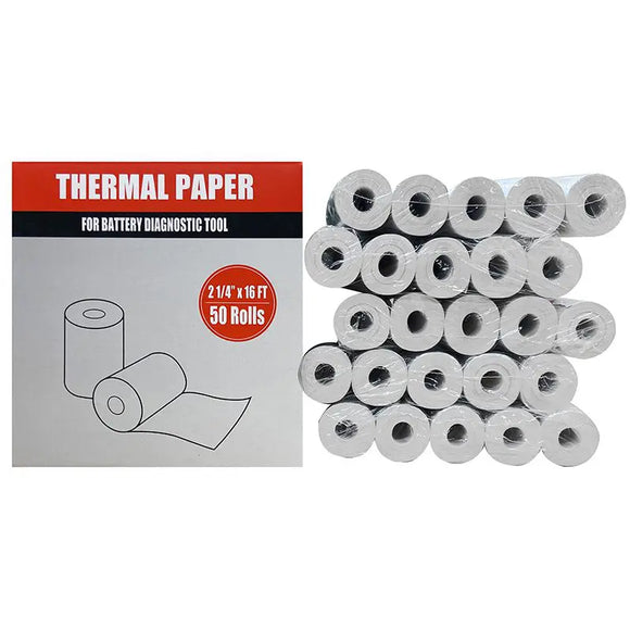 AUTEL Battery Tester Paper Roll - 50 Pack