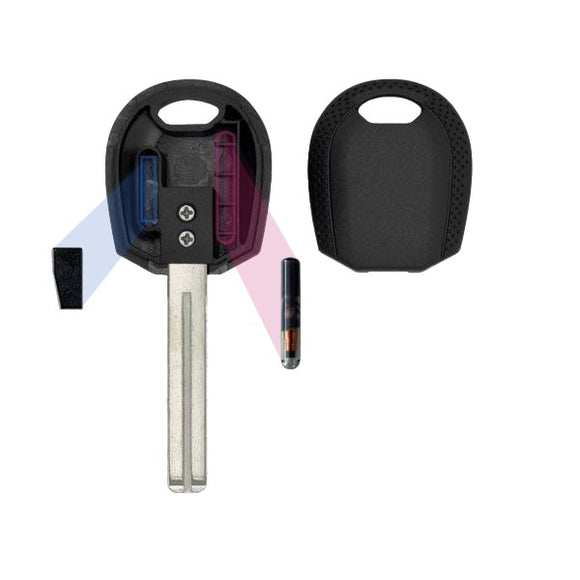 Hyundai/Kia HY20/KK7/KK9 Clam Style Transponder Key Shell (Pack of 25x)