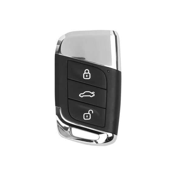 iKey 3 Button Universal Volkswagen Style Smart Key (Trunk)