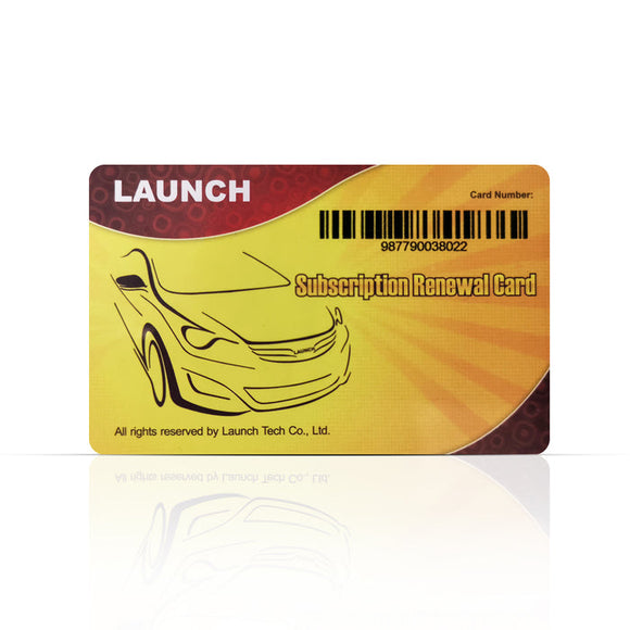X-431 - Turbo, Torque, Torque III, Throttle - 1 Year Update and Software Subscription
