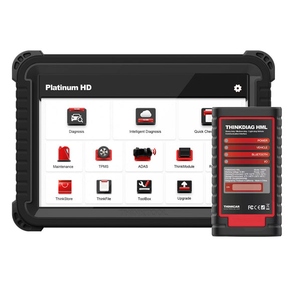 Vehicle Diagnostic OBD2 Scanner Tool for Passenger & Commercial Heavy-duty Vehicles - PLATINUM HD