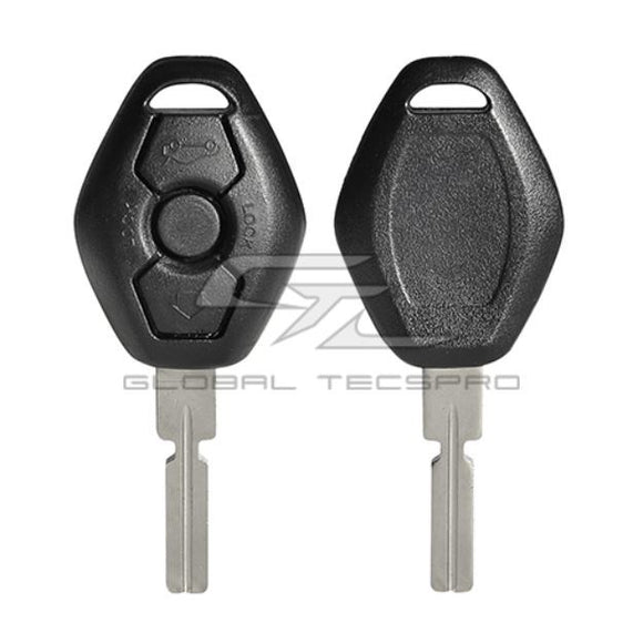BMW 3-Button Remote Head Key Shell HU58 (SHELL ONLY)