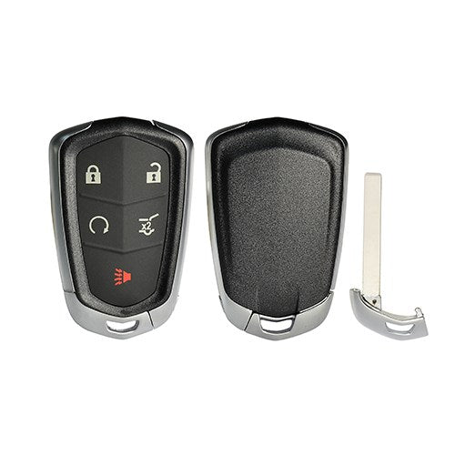 Cadillac 5-Button Smart Key Shell w/SUV Hatch (SHELL ONLY)