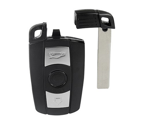 BMW 3/5-Series CAS3 3-Button Smart Key Shell (SHELL ONLY)
