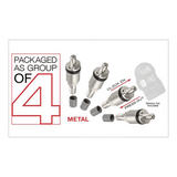 AUTEL MX-Sensor 4 Metal Press-In Valve Stem Kit