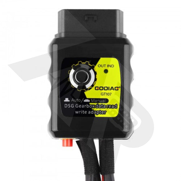 Godiag Gt107 - Obd2 Dsg Gearbox Adapter (Dq250 Dq200 Vl381 Vl300 Dq500 Dl501) Breakout Box