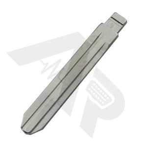 Key Blade: 02# - Toy43 Toy47 Toyota Blade For Xhorse & Keydiy Universal Remotes (Pack Of 10X) Blades