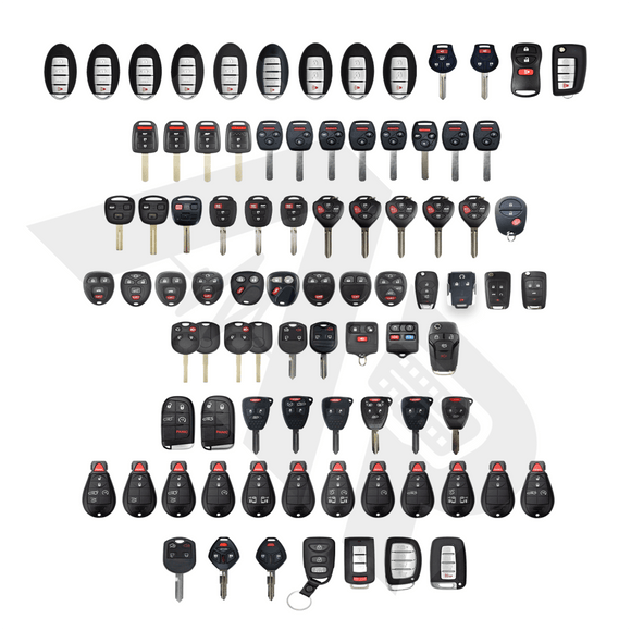 Nitrous Keys - Complete Remotes Starter Bundle 174 Pieces