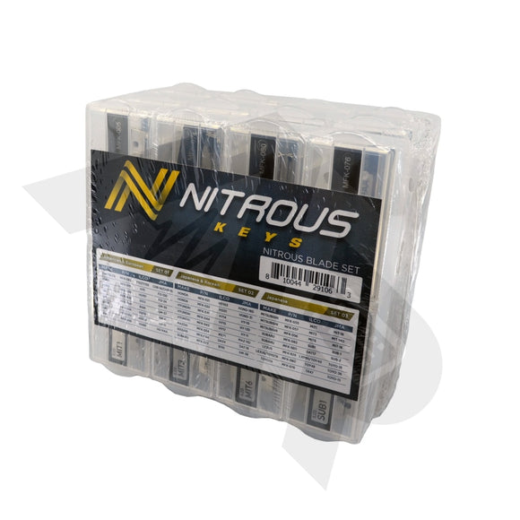 Nitrous Keys - Mfk Complete Blade Set 240 Blades (24 Types)