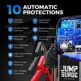 Topdon 2000A Peak Battery Jump Starter For Up To 8L Gas/6L Diesel Engines Vehicle Starters
