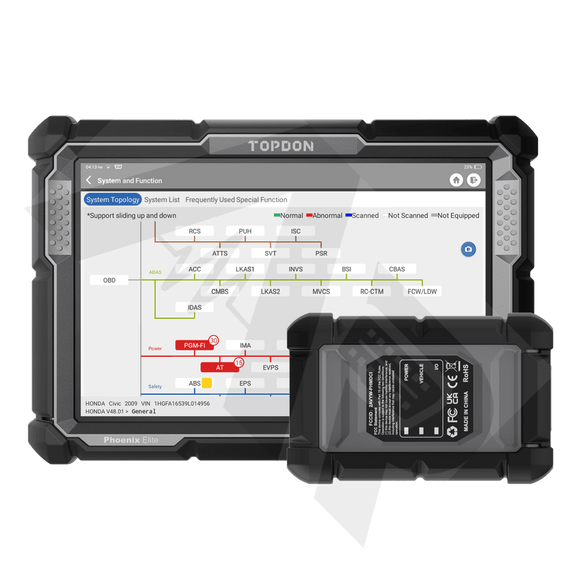 Topdon Phoenix Elite: Professional Automotive Diagnostic Scan Tool Tools