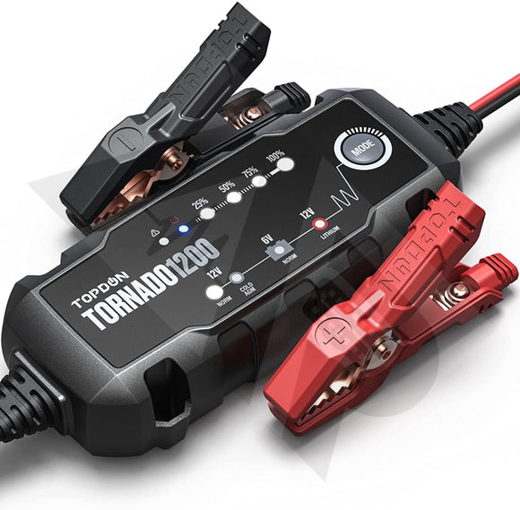 Topdon Tornado 1200 - Smart Battery Charger Vehicle Chargers