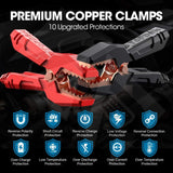 Topdon - Volcano 2000 Pros Battery Jump Starter & Tester: 12V 1000A-2000A 20 800Mah Vehicle Starters
