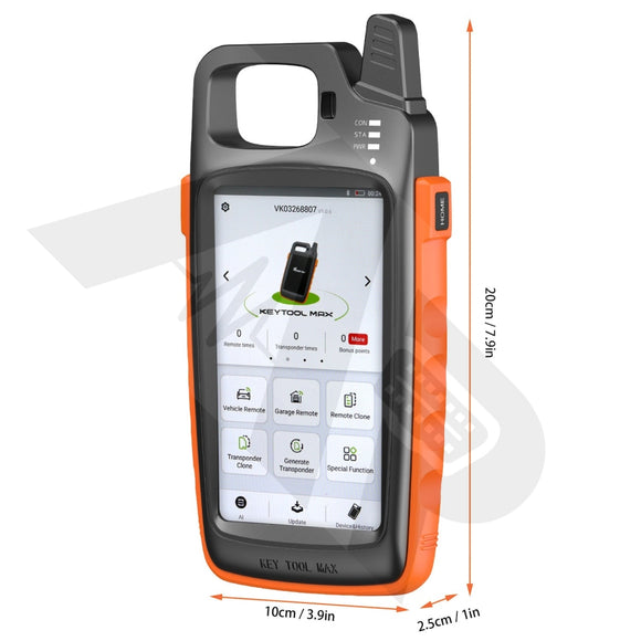 Xhorse Vvdi Key Tool Max - Transponder & Programmer (Obd Sold Separately) Tools